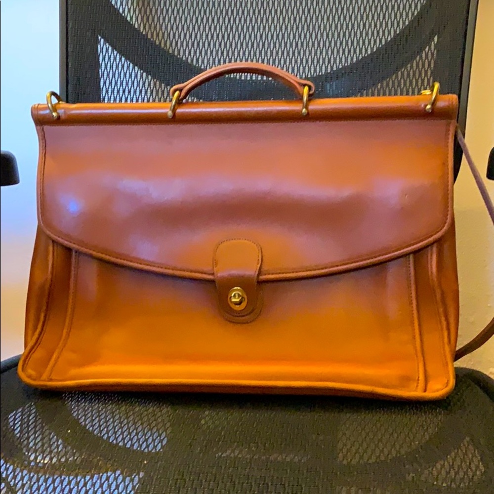 Vintage Coach messenger bag/briefcase